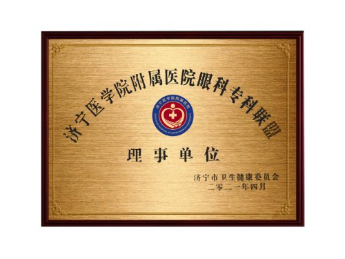 济宁医学院眼科专科联盟成立济宁京合眼科医院当选理事单位(图4)